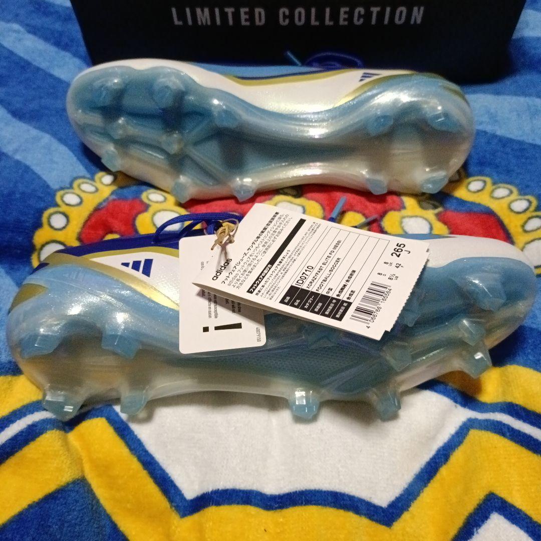アデダス　クレイジーファストメッシ FG 新品未使用 26.5 付属品完備