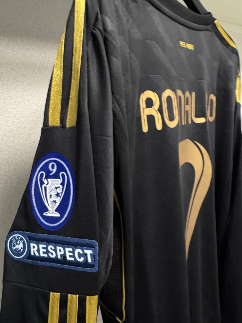 k*o様 レアル・マドリード　クリスティアーノ・ロナウド　ユニフォーム 7番黒