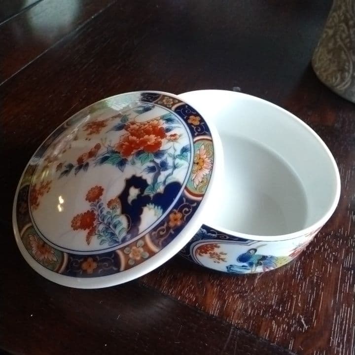 ★超豪華★美品★有田焼★蓋付き食器★縁起良絵柄★アクセサリー入れ★小物入れ★