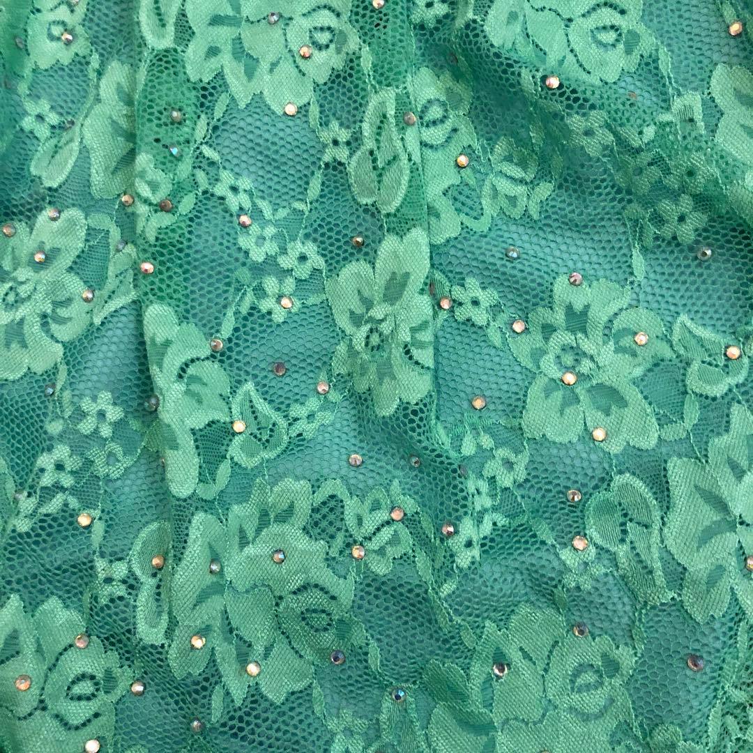 みんみ　再お値下げベリーダンスオリエンタル衣装 ペパーミントグリーン