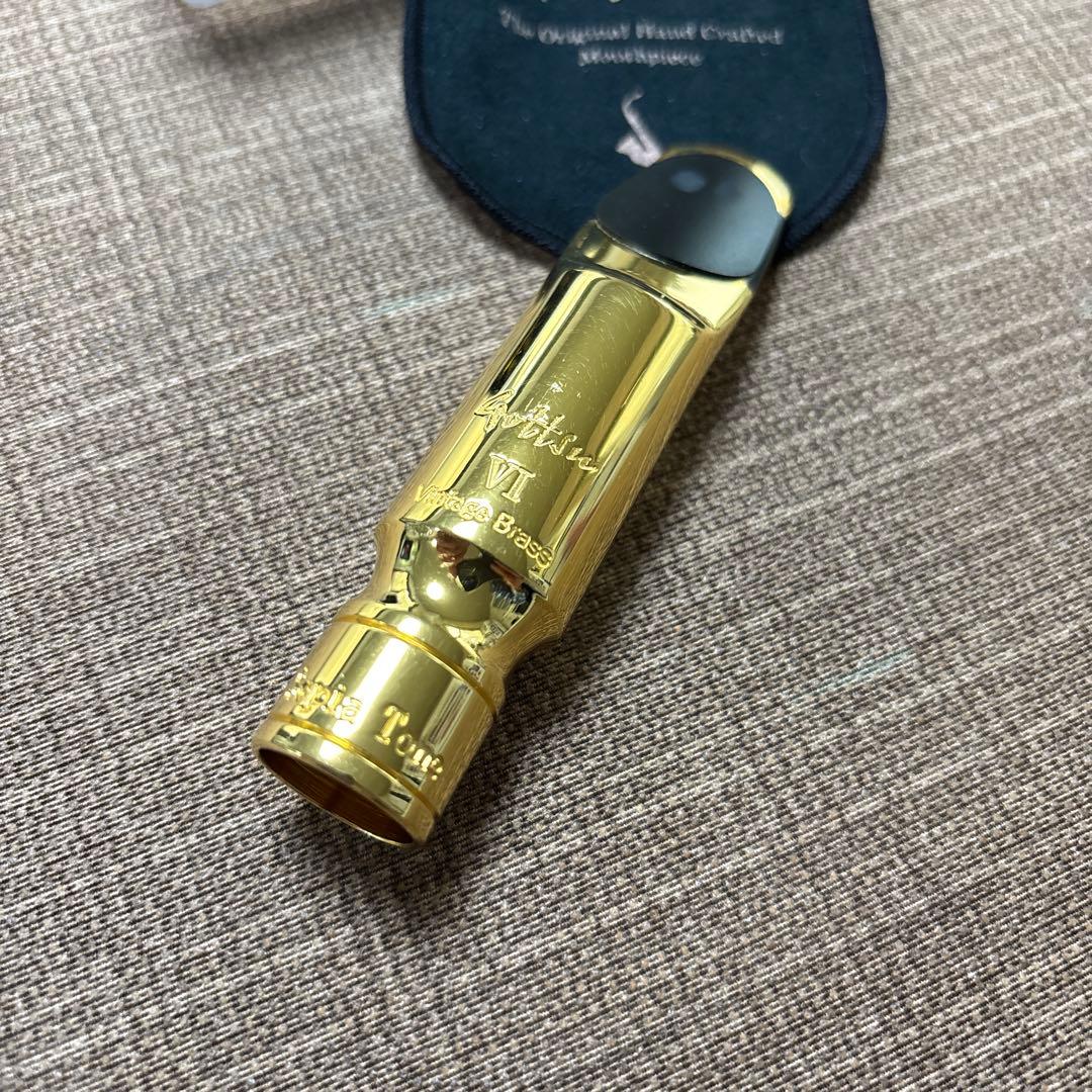 ゴッツテナーマウスピースメタルセピアトーンVIGPオープニング2.65です。