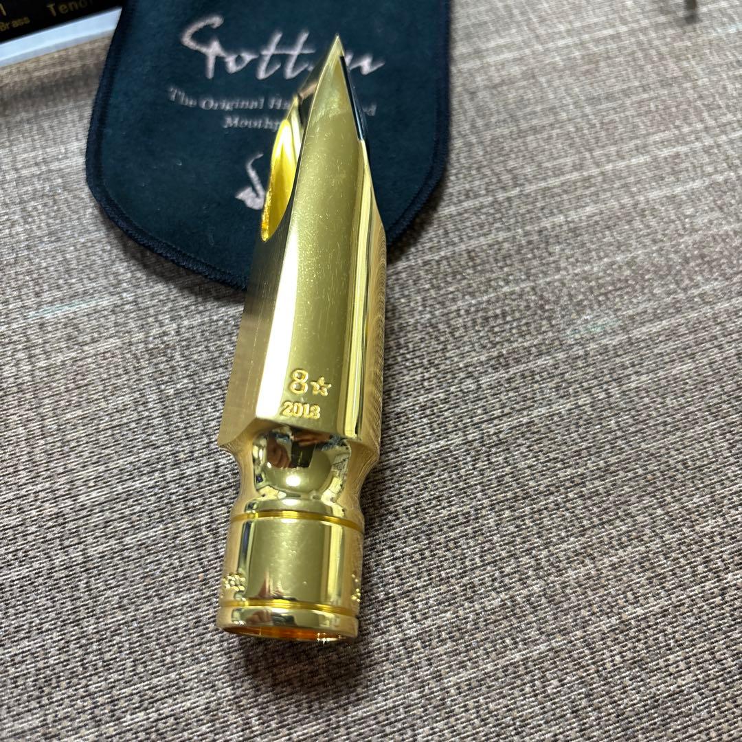 ゴッツテナーマウスピースメタルセピアトーンVIGPオープニング2.65です。