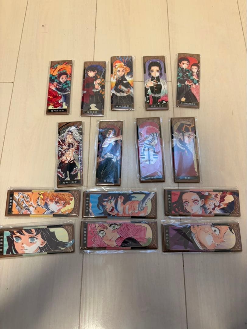 最終　鬼滅の刃 絵札缶バッジ 第2弾　コンプリート　原作 ジャンプフェスタ