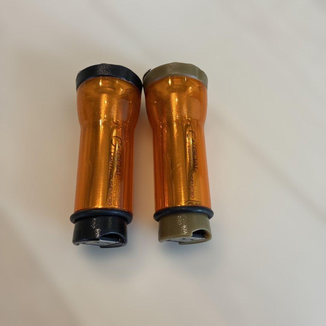 ゴールゼロ　本体2個セット　アンバーグローブ純正付き