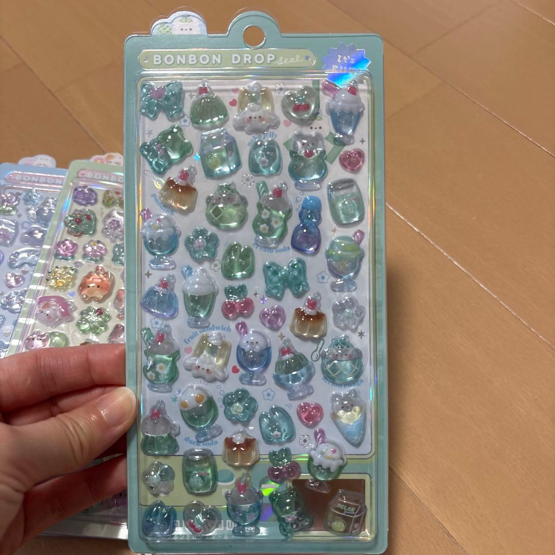 新品　ボンボンドロップシール　オリジナル　色々　まとめ売り　9種