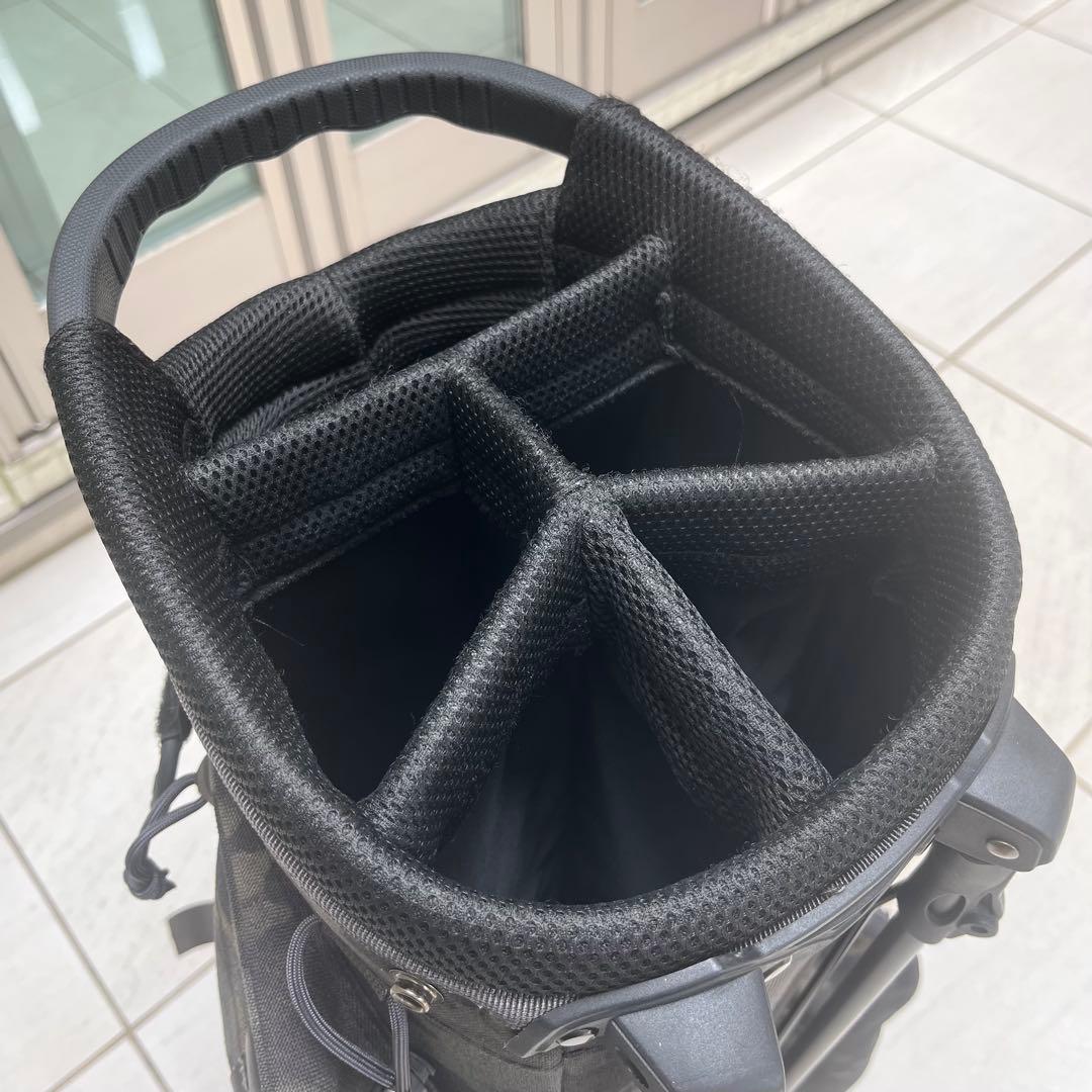 ブリーフィング　BRIEFING キャディバッグ　CR-4 ブラックカモ