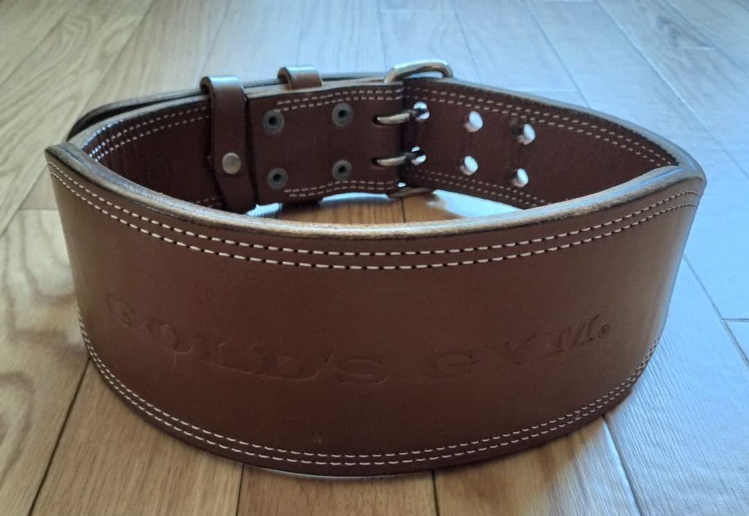 ゴールドジム プロレザーベルト　ゴールドジム正規品 Mサイズ