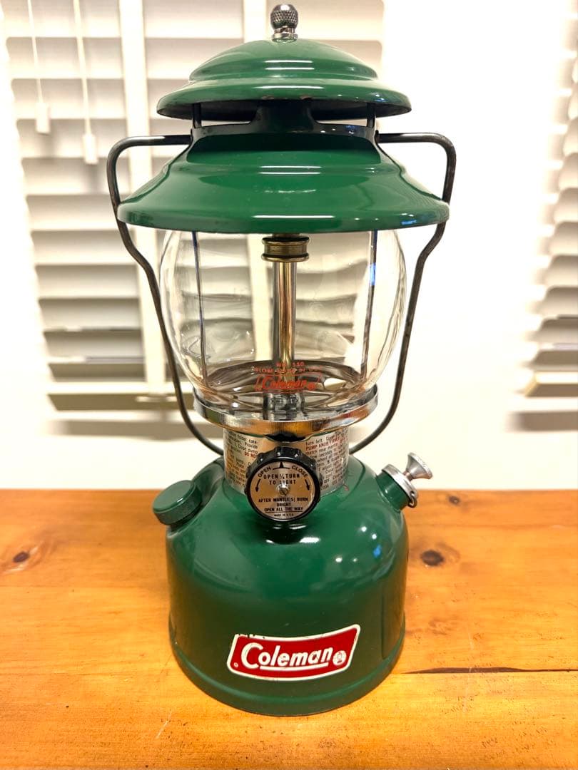 【美品】コールマン：200Aグリーン（1980年11月製）おまけ付き