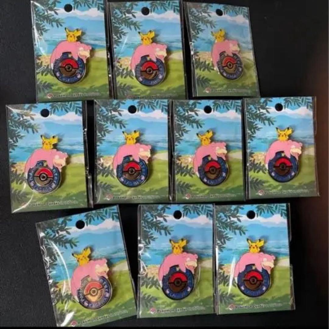 ポケモンセンターカガワ　ロゴピンズ　10個セット　 ロゴピンズ ピカチュウ