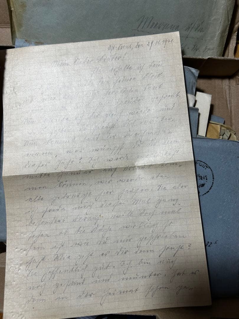 ドイツ第三帝国国防軍兵士の野戦郵便　大量セット