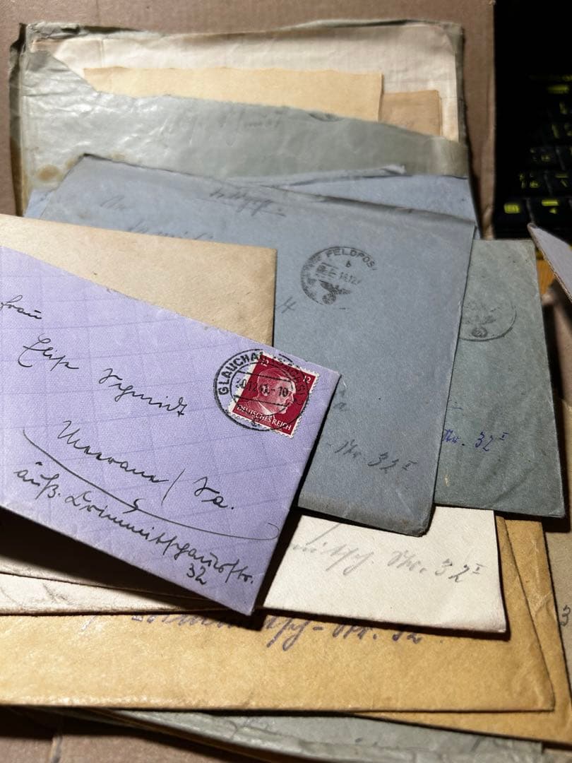 ドイツ第三帝国国防軍兵士の野戦郵便　大量セット