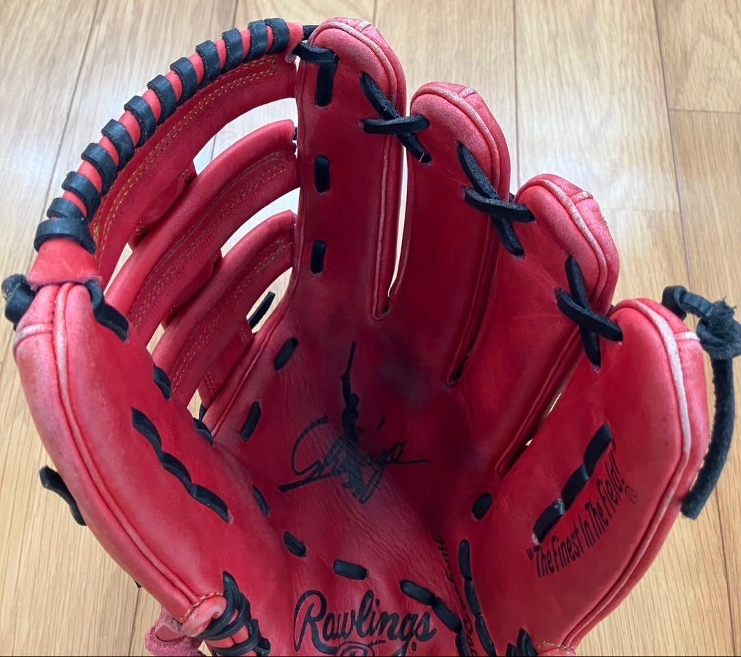 ローリングス　軟式　外野用グローブ　新庄モデル