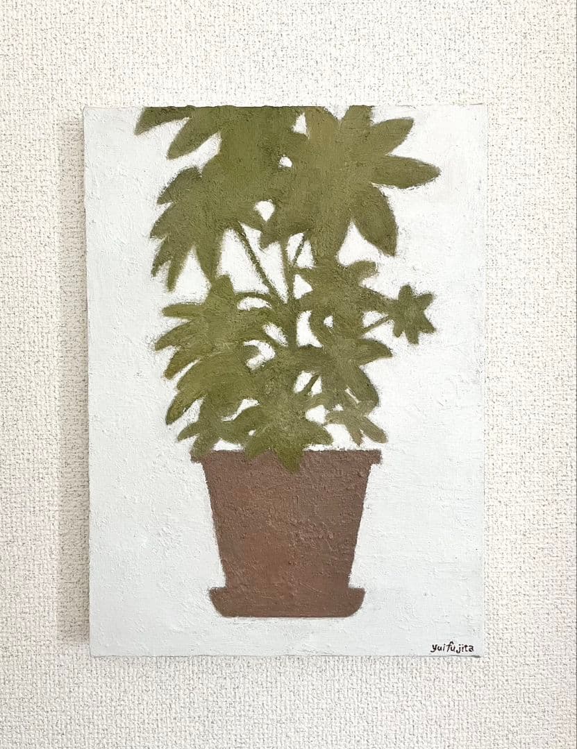 油彩画　カポック