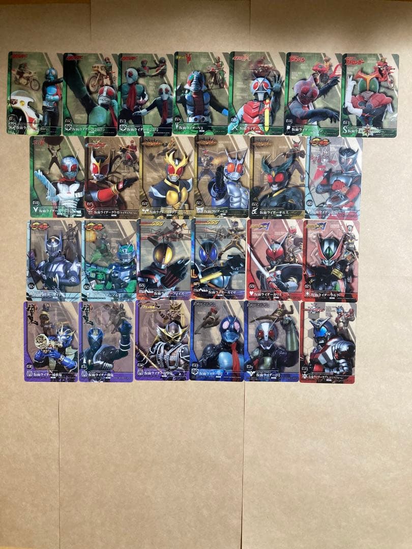 仮面ライダー チョコウエハース1・2・3 カード 全109種コンプ