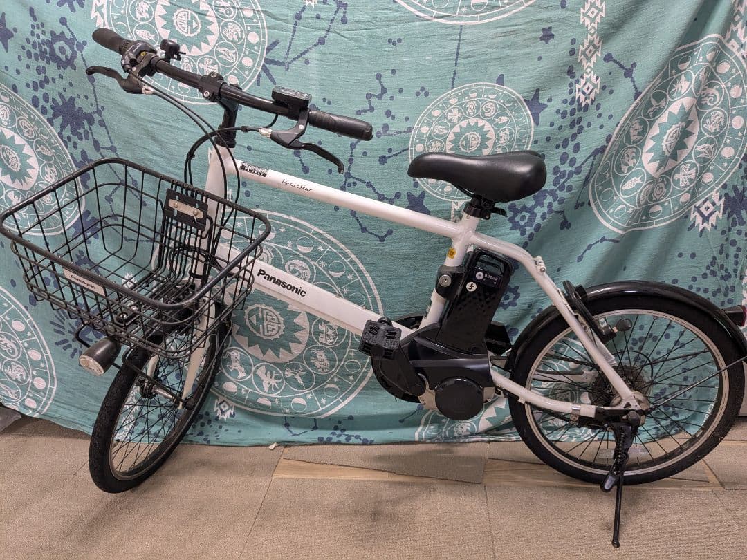 Panasonic 電動アシスト自転車 ベロスターミニ 白