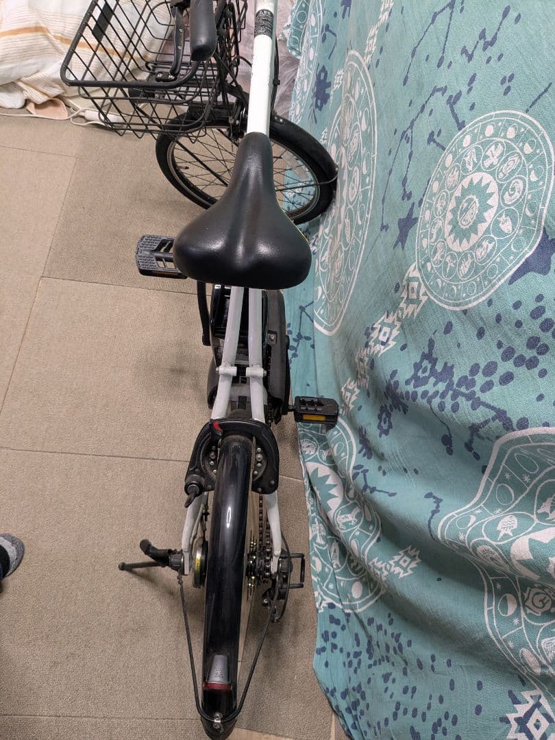 Panasonic 電動アシスト自転車 ベロスターミニ 白