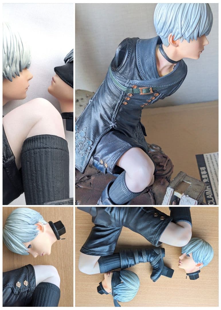 【訳あり】ニーアオートマタ 1/4スケール スタチュー　DX版