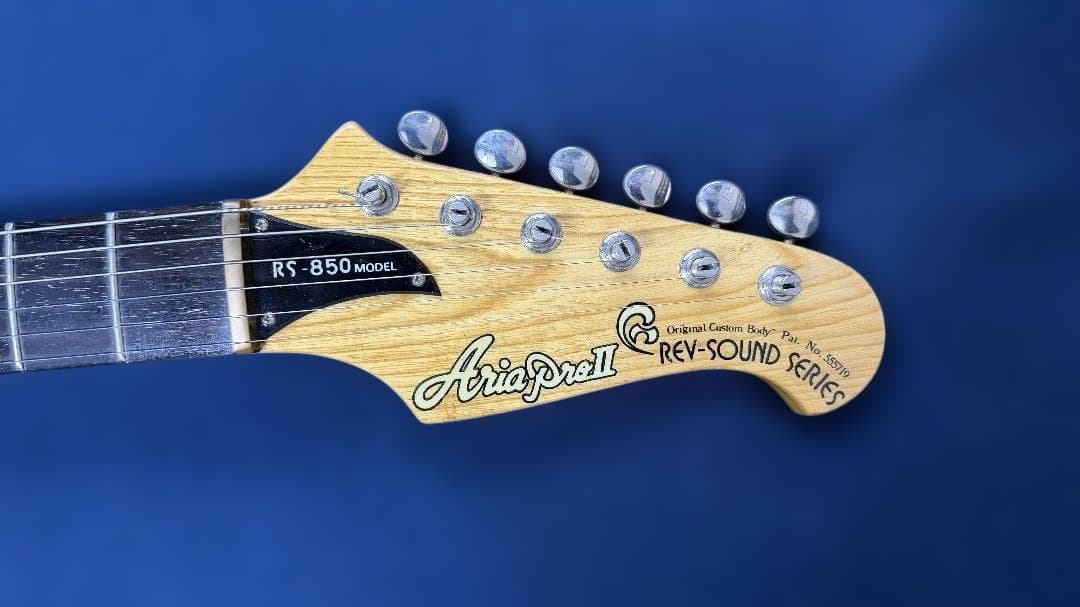 希少 Aria Pro Ⅱ RS-850 ジャパンビンテージ スルーネック