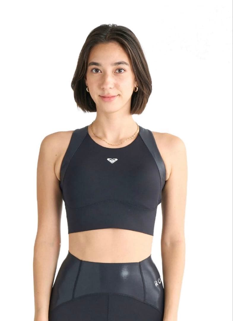 ROXYロキシースポーツブラとレギンスセット ブラック ヨガピラティスジム