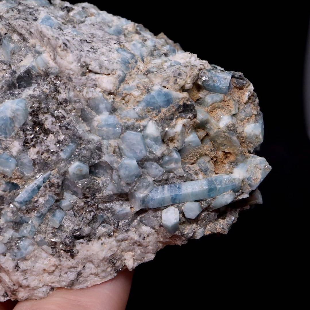 自主採掘！アクアマリン 178.7g　原石 AQ278 鉱物　原石　天然石