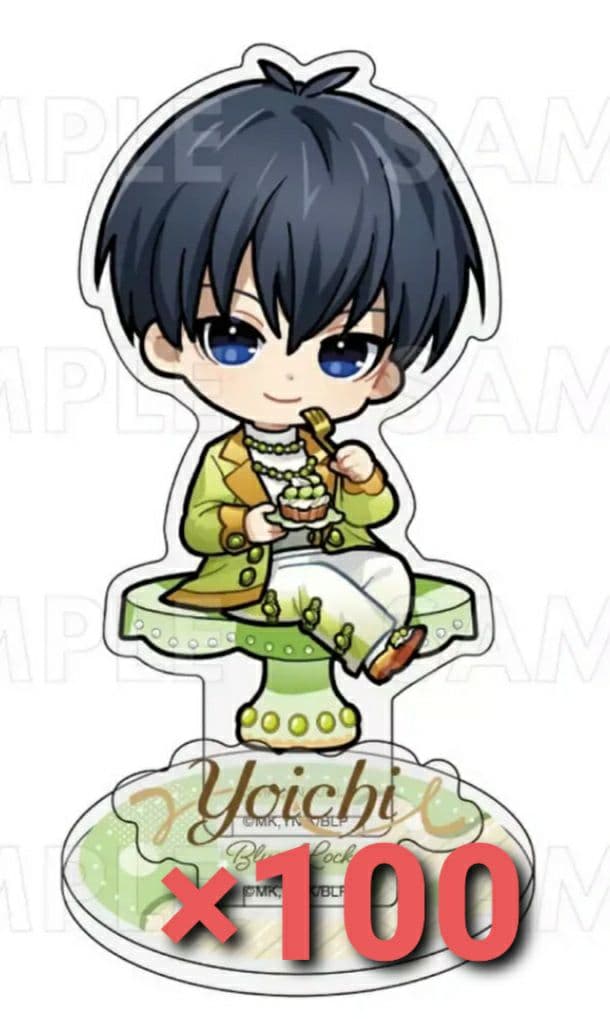 ブルーロック ドルチェStyle ちびキャラアクリルスタンド 潔世一 100点