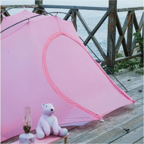 希少 新品 未使用 プレテント ライトロック 1P ピンク 専用FP付(おまけ)