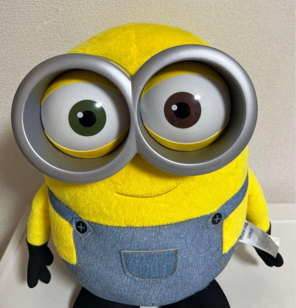 ミニオンズぬいぐるみ（喋る、目が光ります）