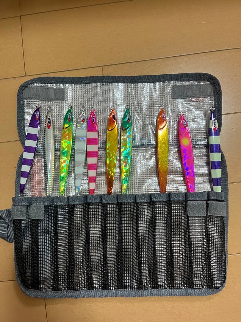 ジャッカルアンチョビ　タチウオメタルジグ 130g 10個セット ケース付き