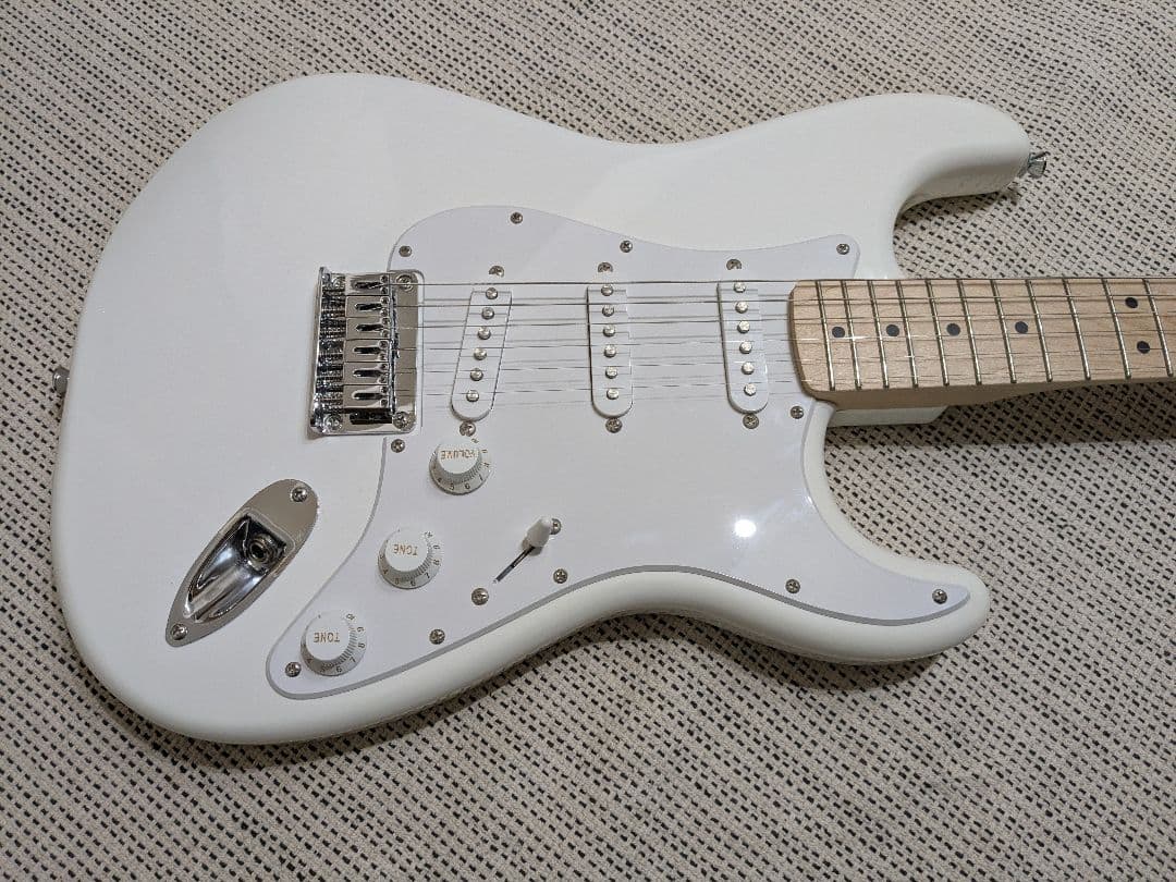 ギター Squire by fender stratocaster mod white