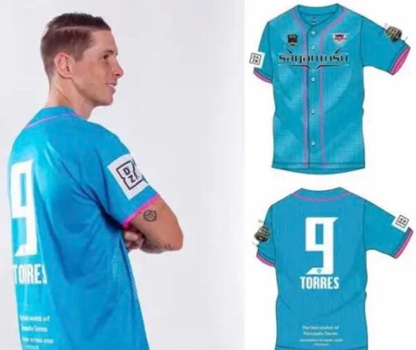 おまけ付き サガン鳥栖 フェルナンド トーレス ベースボールユニフォーム