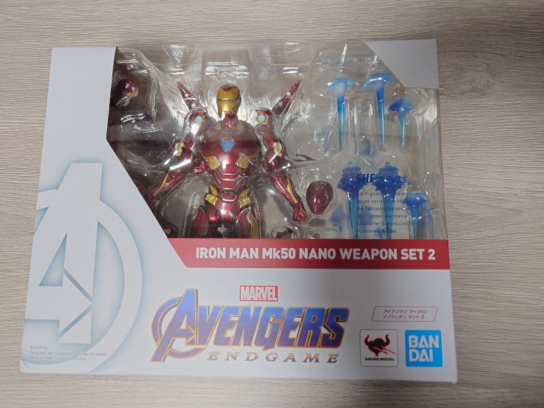 S.H.Figuarts アイアンマン、レスキュー、スパイダーマン　3点セット