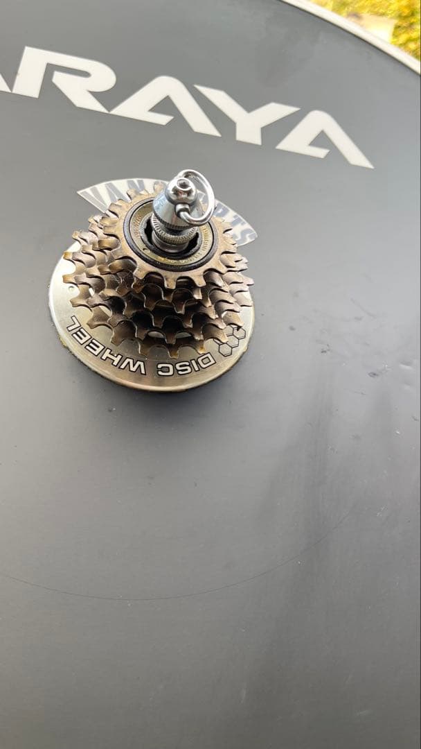 ARAYA ディスクホイール ブラック