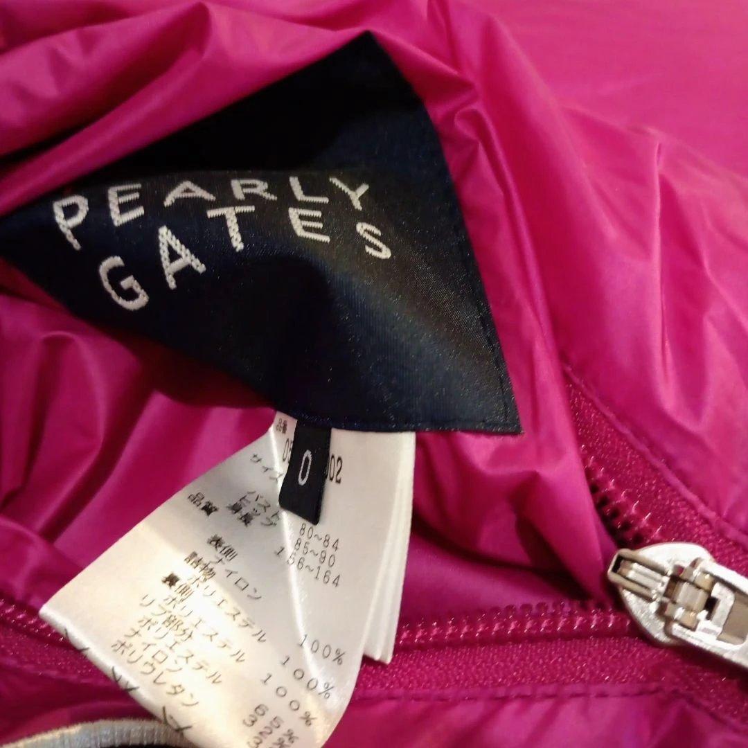 パーリーゲイツリバーシブルPEARLY GATES ピンクジャケット