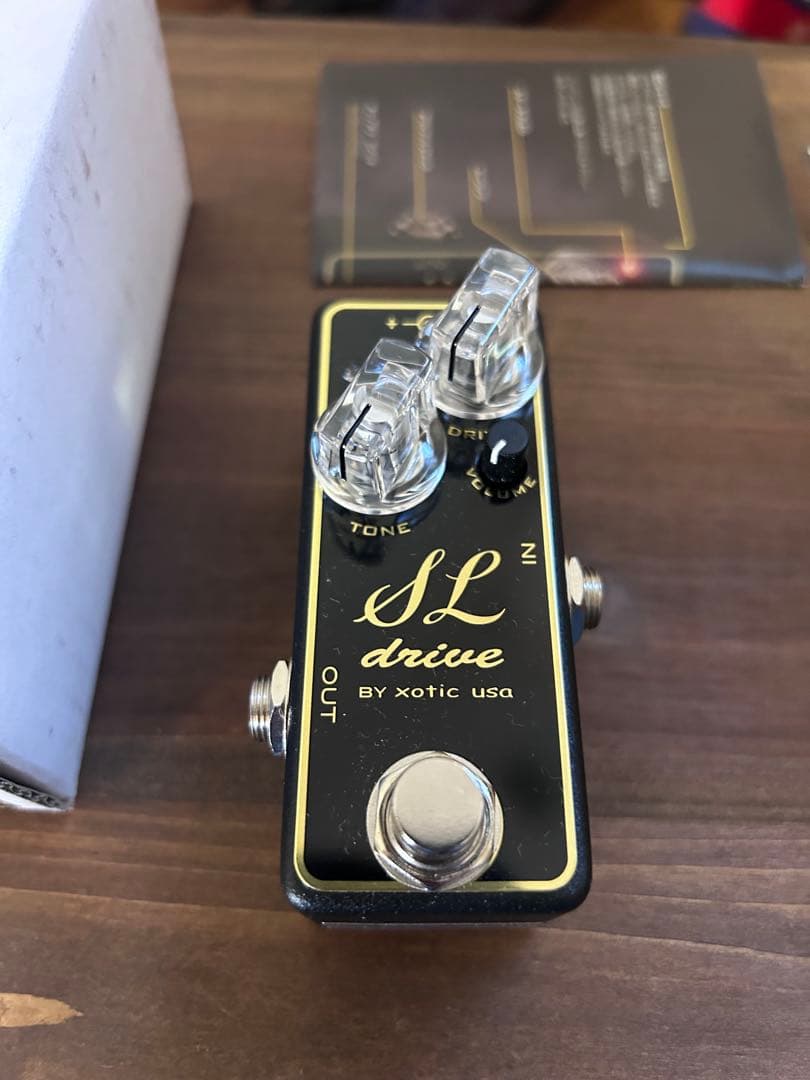 Xotic USA SL drive ギターエフェクター