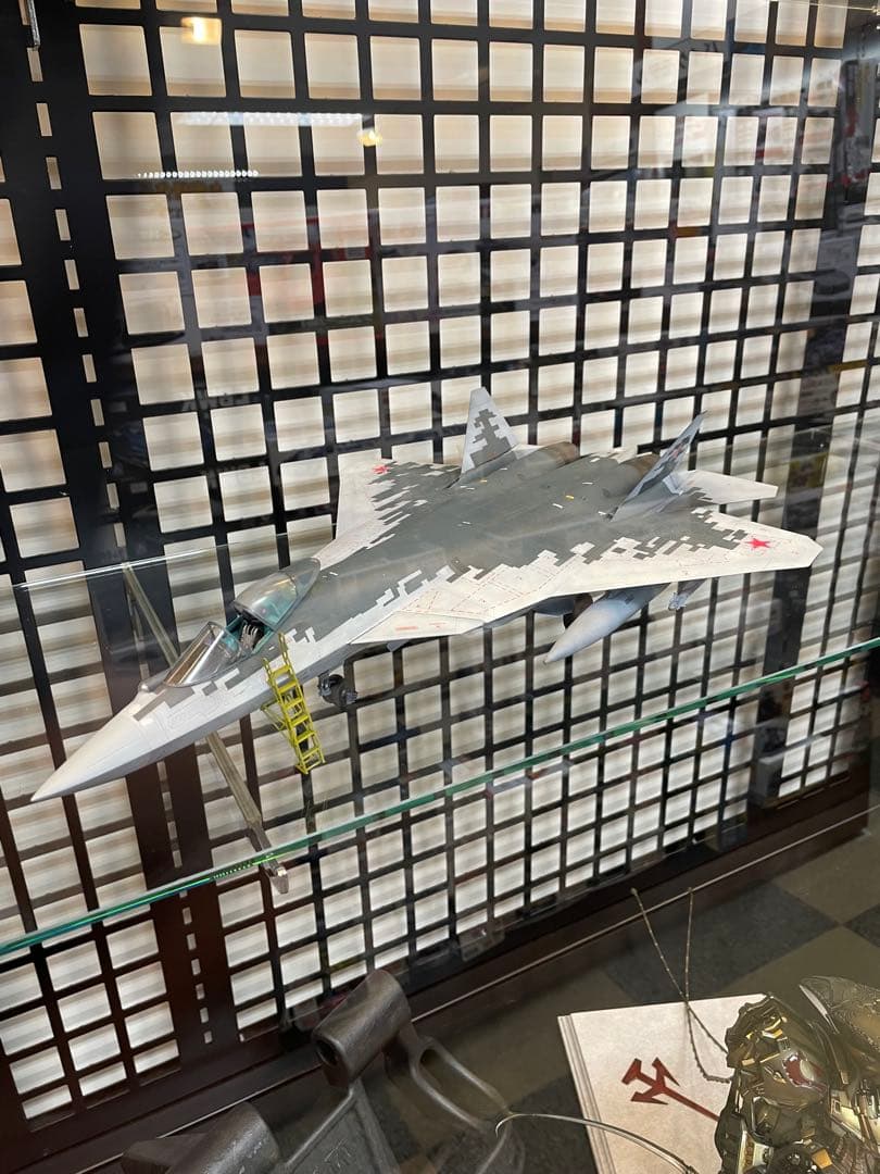 【完成塗装品】1/48 ズベズダ Su-57 フェロン