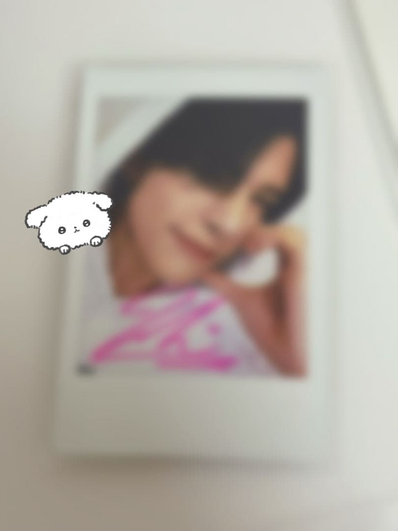 &TEAM MAKI マキ LINE MUSIC 直筆サイン チェキ