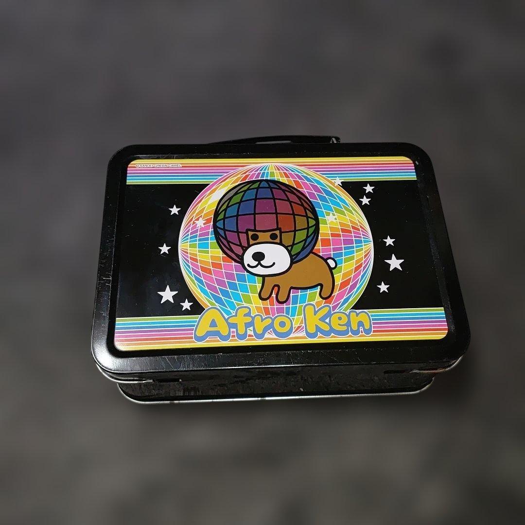 レア アフロ犬　缶バック 4個セット 匿名配送