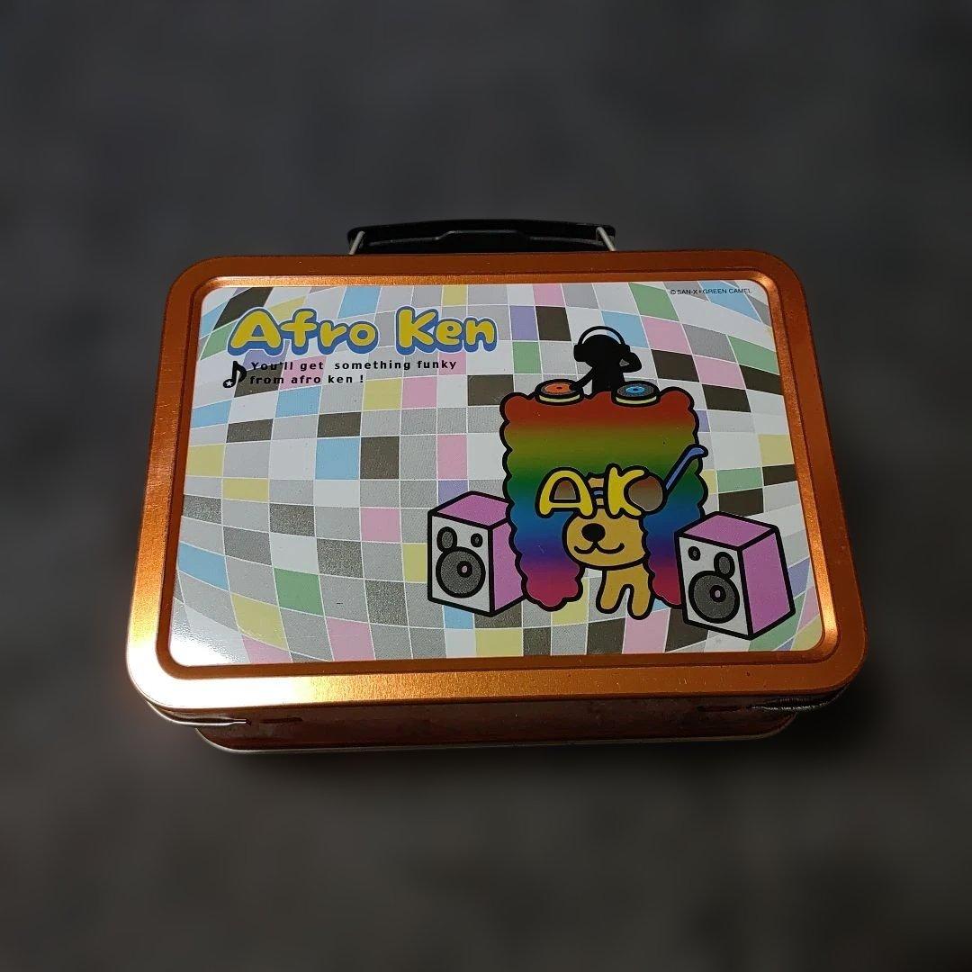 レア アフロ犬　缶バック 4個セット 匿名配送