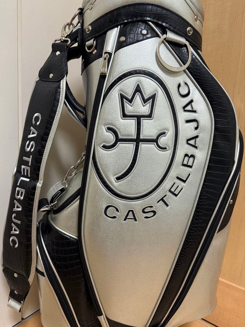 完売★カステルバジャック★キャディバッグ★ゴルフ★ゴルフバッグ★レア★エナメル