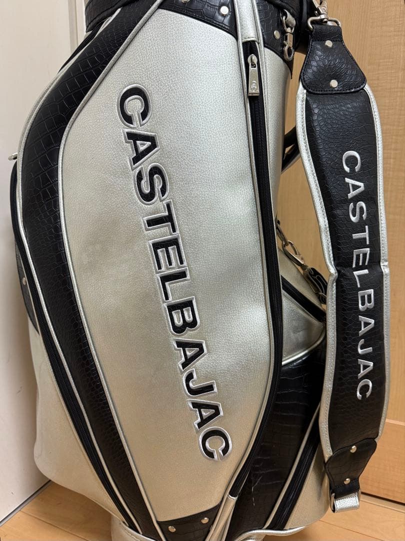 完売★カステルバジャック★キャディバッグ★ゴルフ★ゴルフバッグ★レア★エナメル