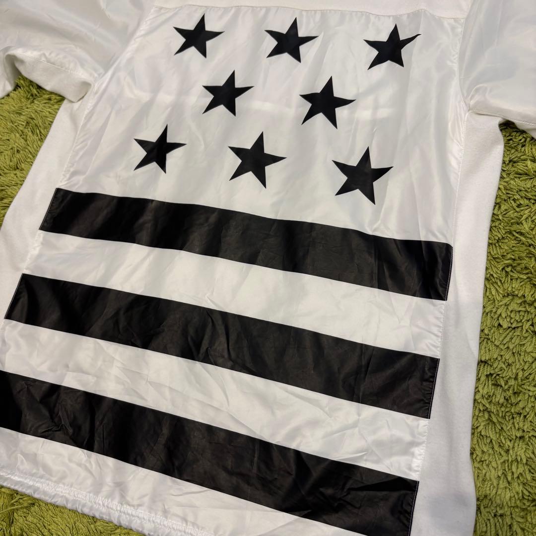 RUSSELUNO ラッセルノ 長袖モックネック ナイロン切替 長袖Tシャツ 5