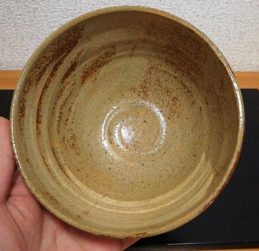 長岡空処作　楽山焼　富士山図　割高台　茶碗　共箱　茶道具