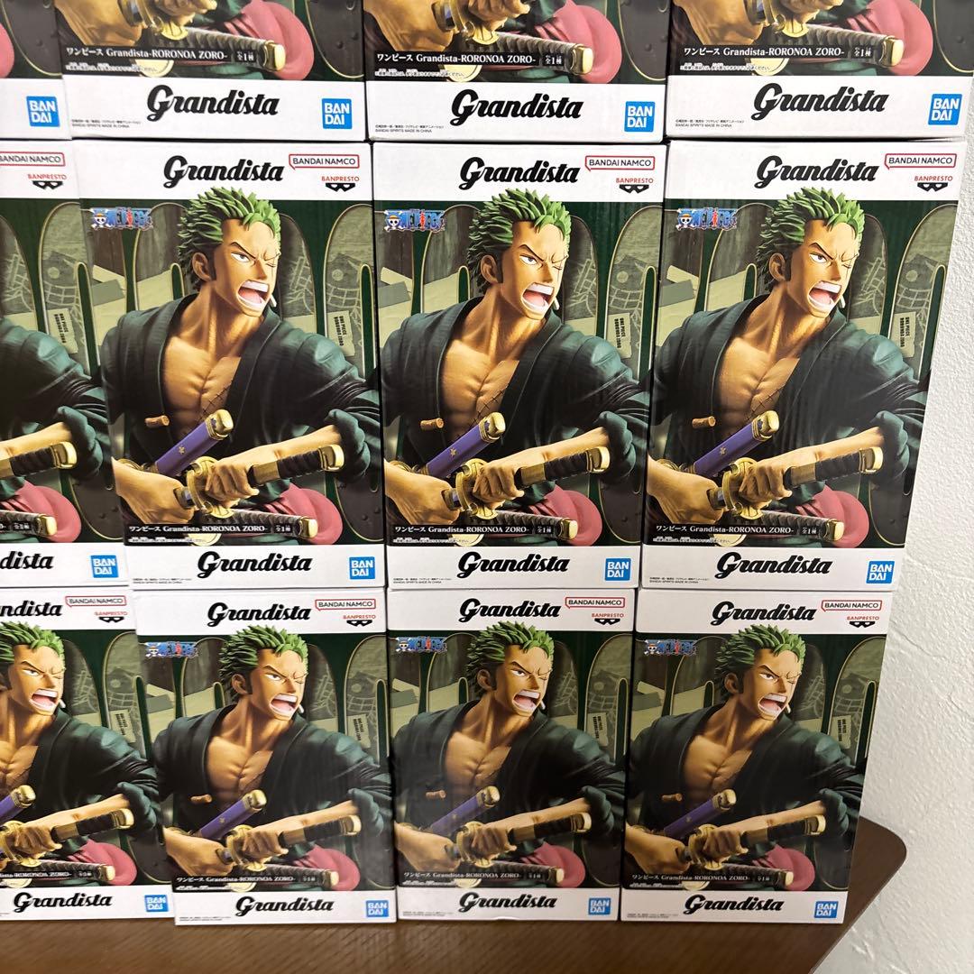 【新品未開封】 ワンピース ゾロ Grandista フィギュア 19個セット
