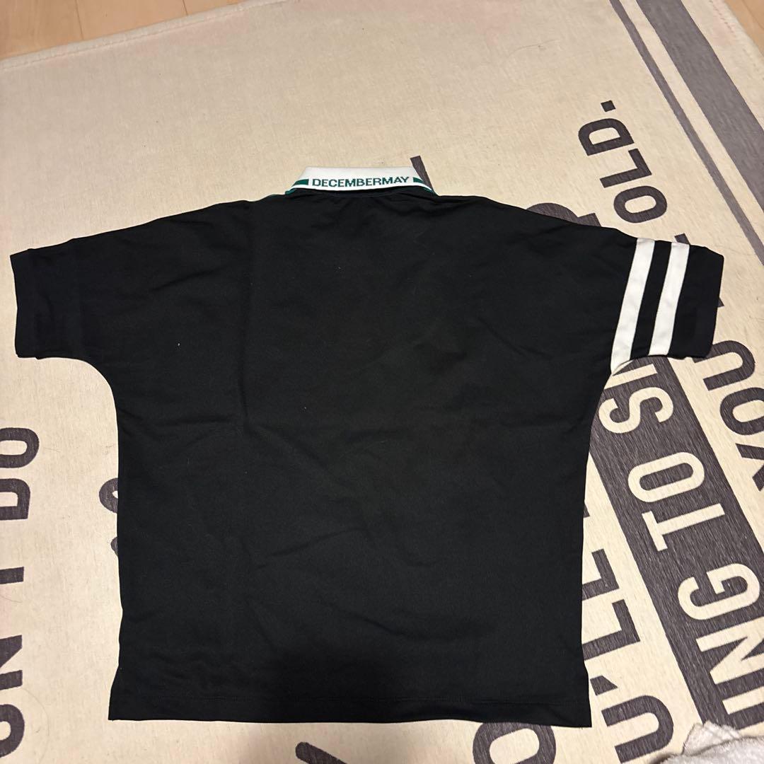 【新品】大幅値下げ　DECEMBER MAY ストライプポロシャツ