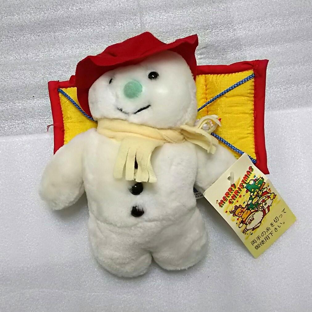 平成レトロ 昭和レトロ♪サンタ 雪だるま クリスマス Xmas ぬいぐるみ♡