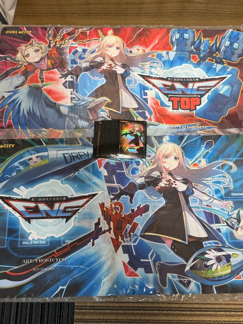 遊戯王 プレイマット 2種 スリーブ40枚