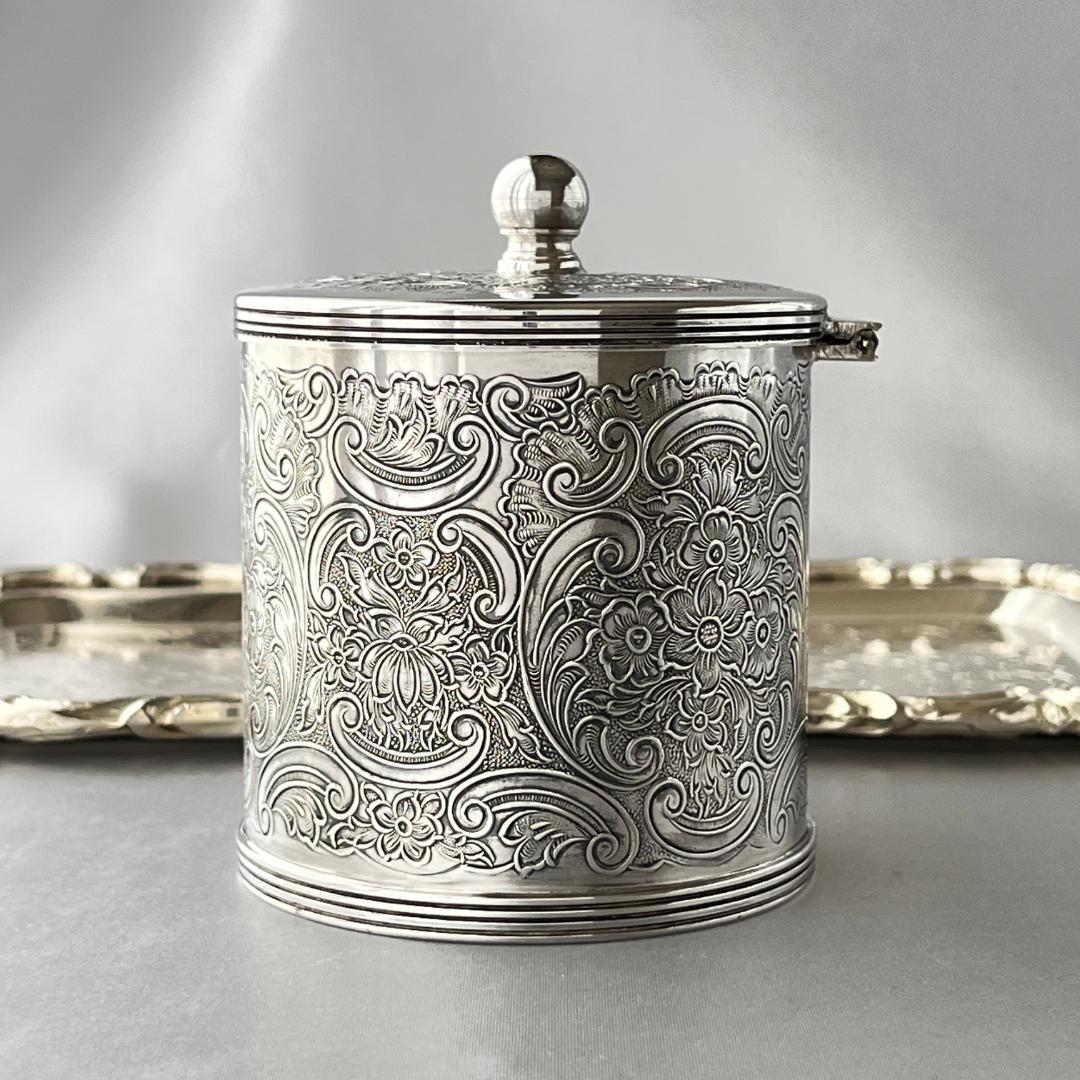 【Mappin & Webb】ティーキャディー マッピンアンドウェッブ