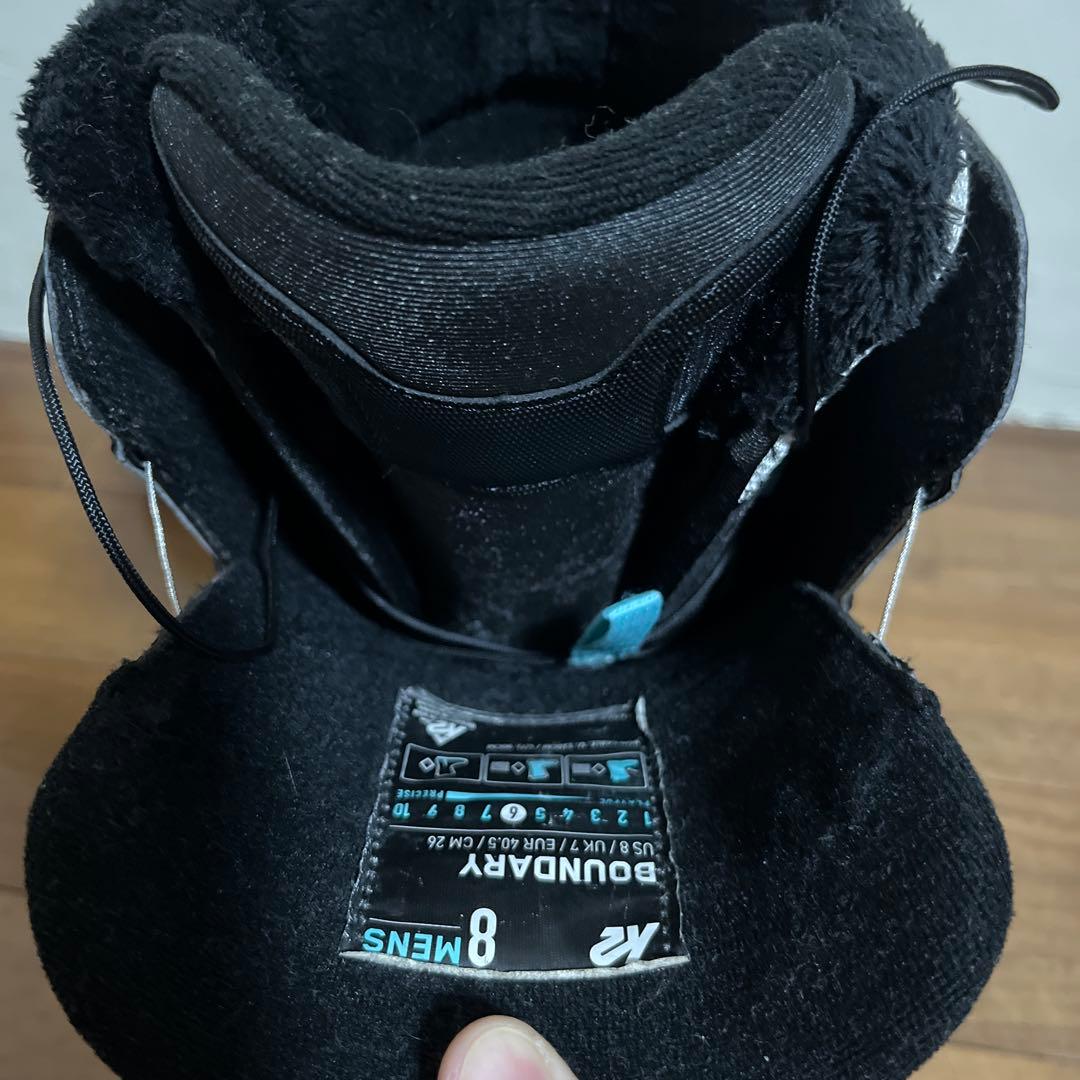 K2 スノーボードブーツ 26.0 美品　バウンダリー