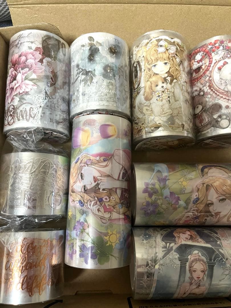 c*☻様 ①新品　PETテープ　まとめて　マスキングテープ　海外　くま　女の子