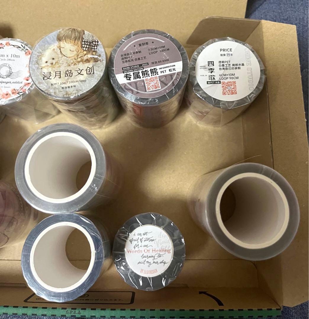 c*☻様 ①新品　PETテープ　まとめて　マスキングテープ　海外　くま　女の子